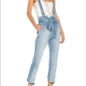 Frame Denim Paperbag Overall Jeans